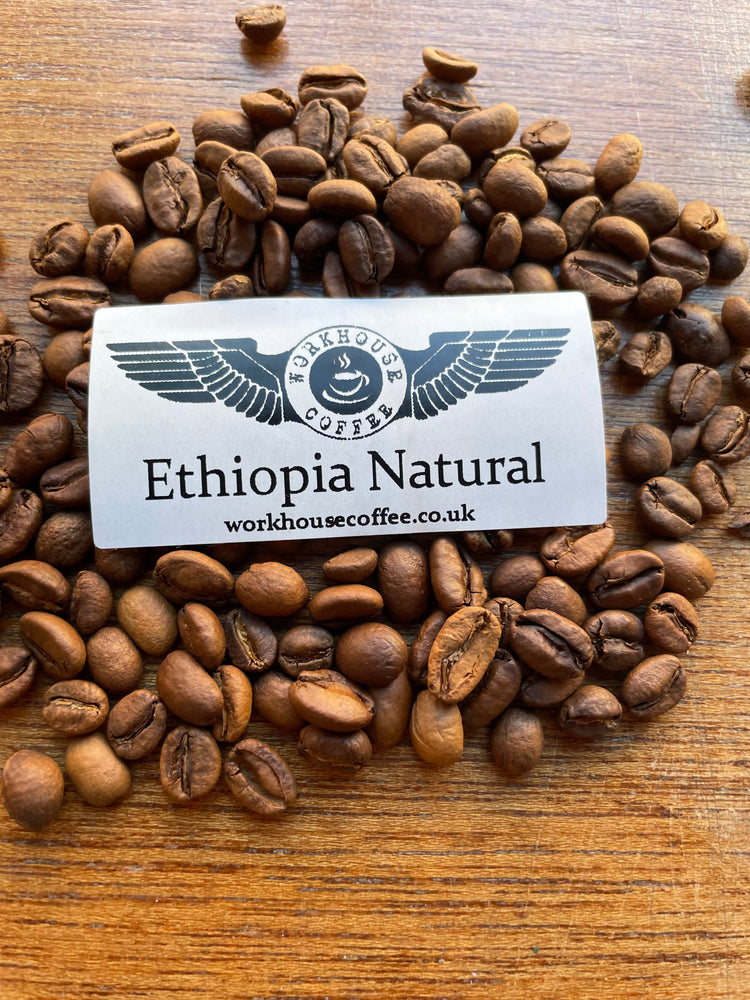 
                  
                    Natural Ethiopia - Extremely rich heavy bodied coffee with jammy red fruit notes
                  
                