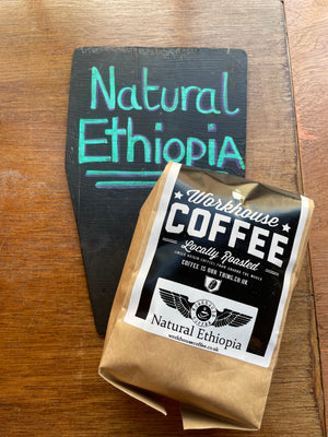 
                  
                    Natural Ethiopia - Extremely rich heavy bodied coffee with jammy red fruit notes
                  
                